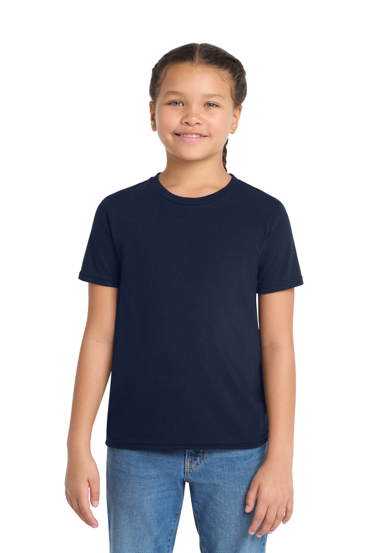 Allmade  Youth Tri-Blend Tee - Night Sky Navy