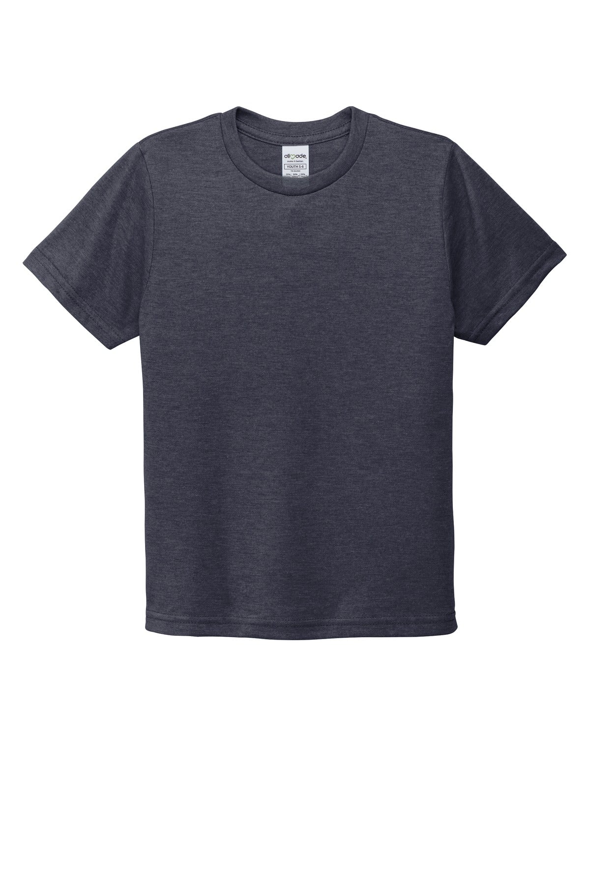 Allmade  Youth Tri-Blend Tee - Rebel Blue
