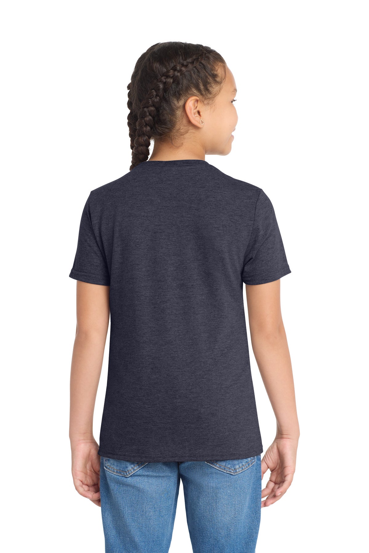 Allmade  Youth Tri-Blend Tee - Rebel Blue