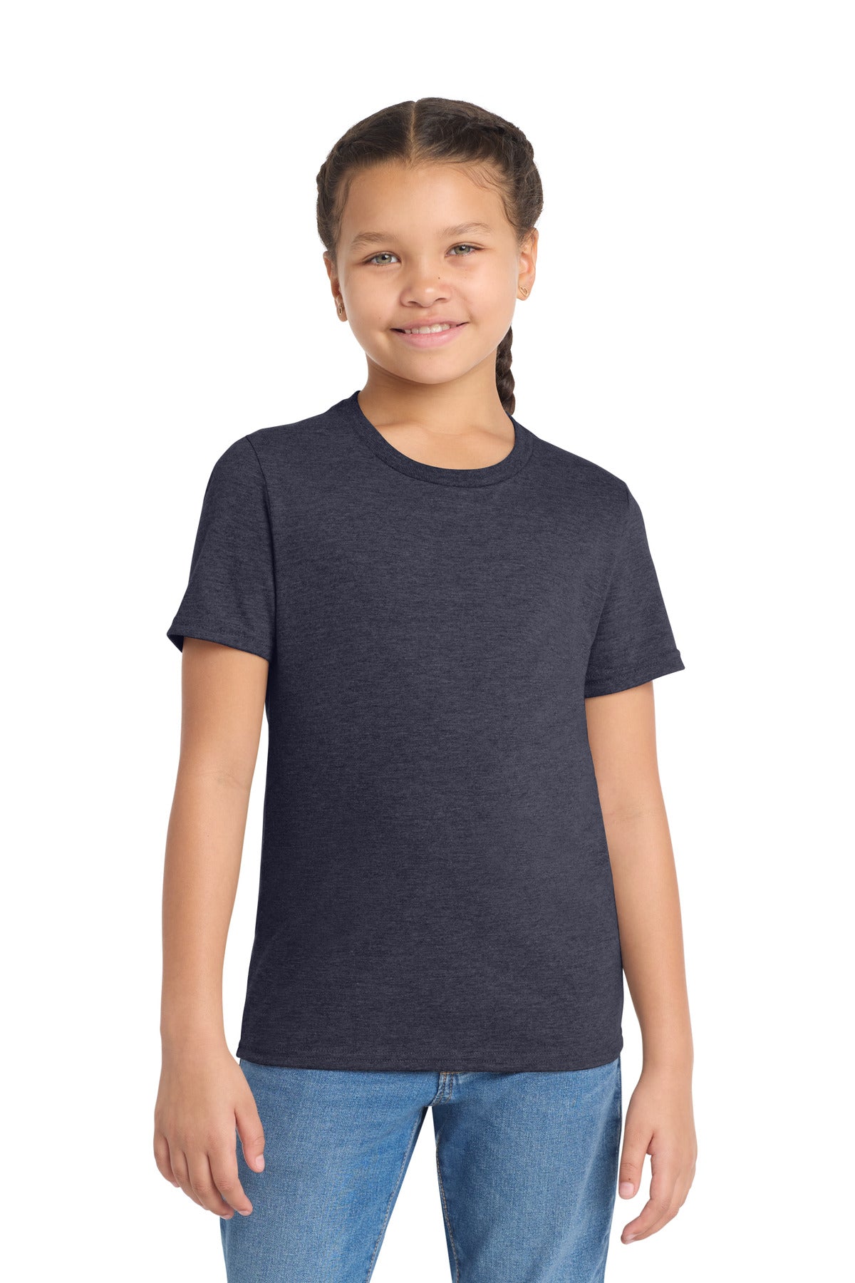 Allmade  Youth Tri-Blend Tee - Rebel Blue