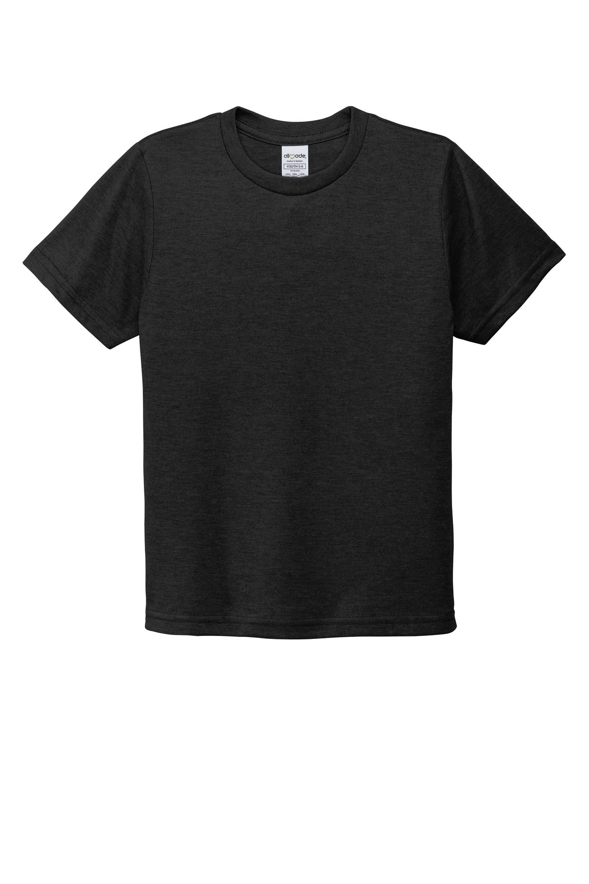 Allmade  Youth Tri-Blend Tee - Space Black