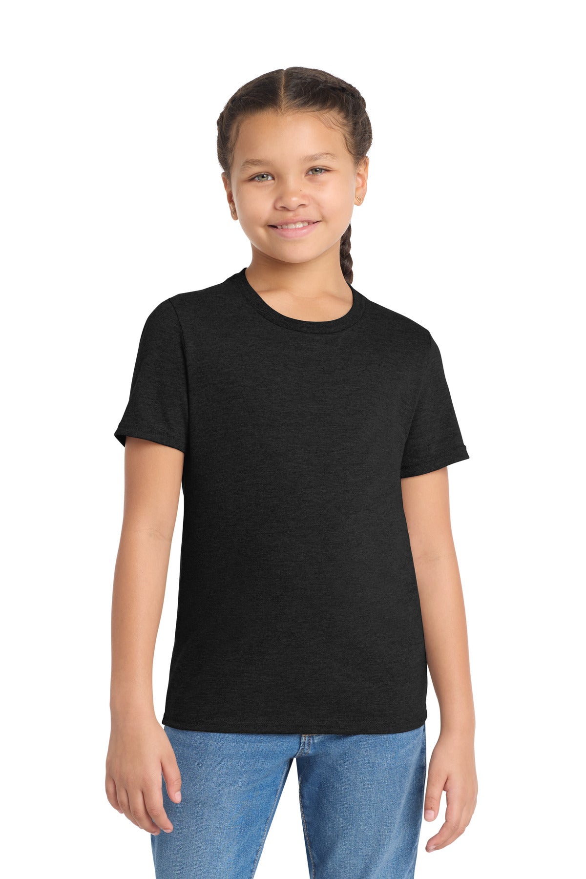 Allmade  Youth Tri-Blend Tee - Space Black