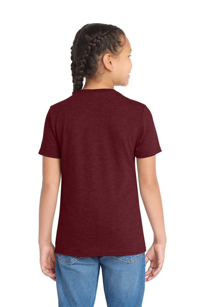 Allmade  Youth Tri-Blend Tee - Vino Red