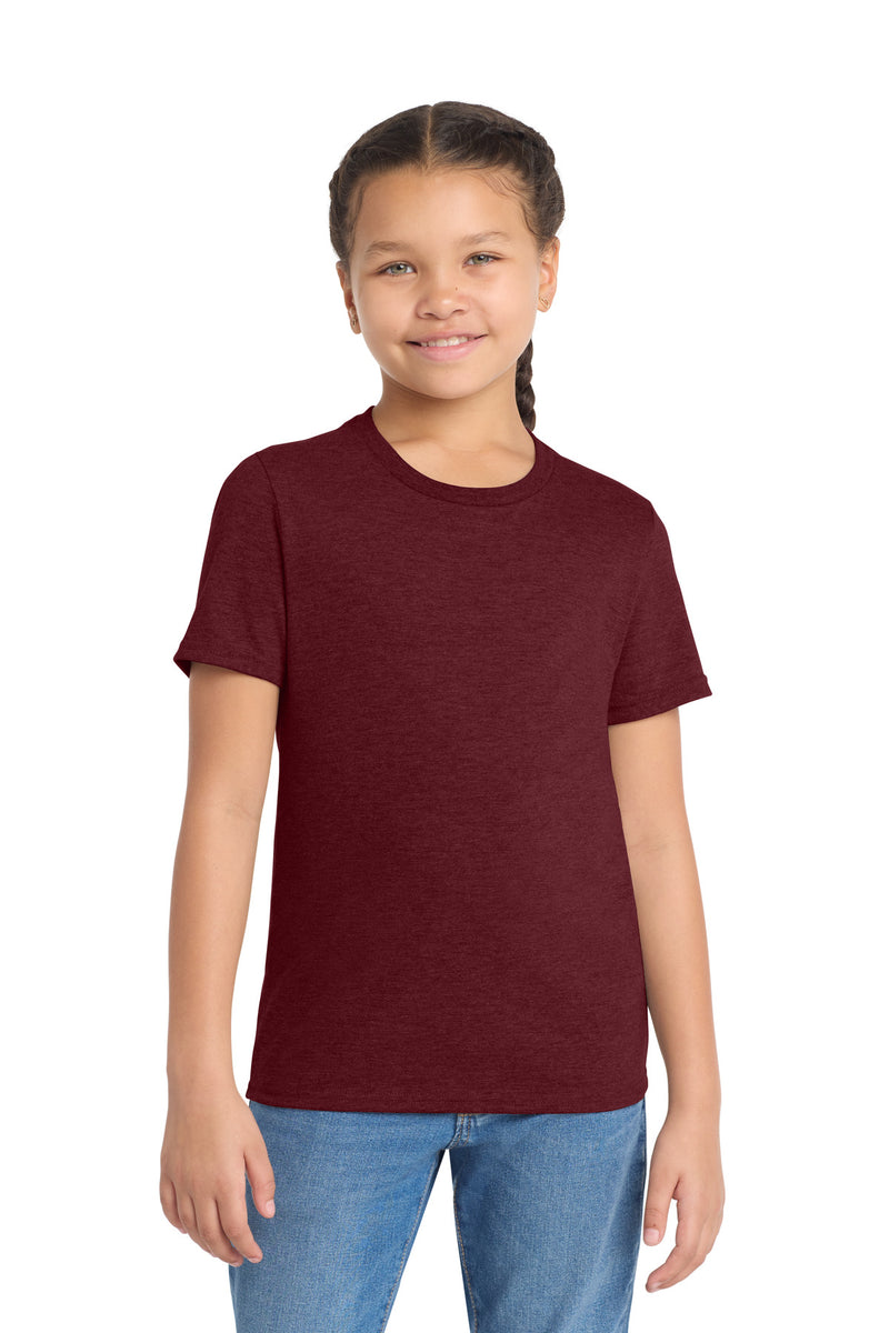 Allmade  Youth Tri-Blend Tee - Vino Red