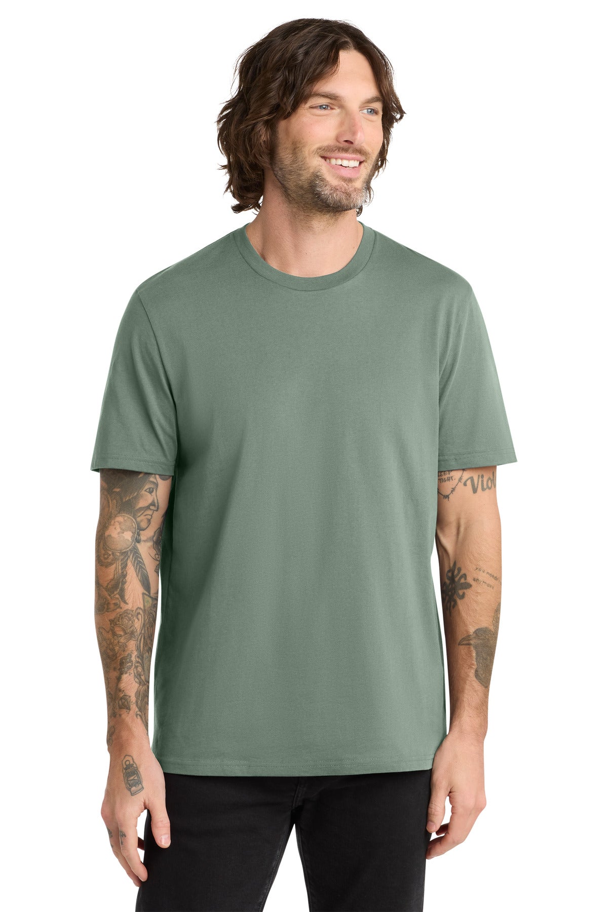Allmade Unisex Organic Cotton Tee - Matcha Green