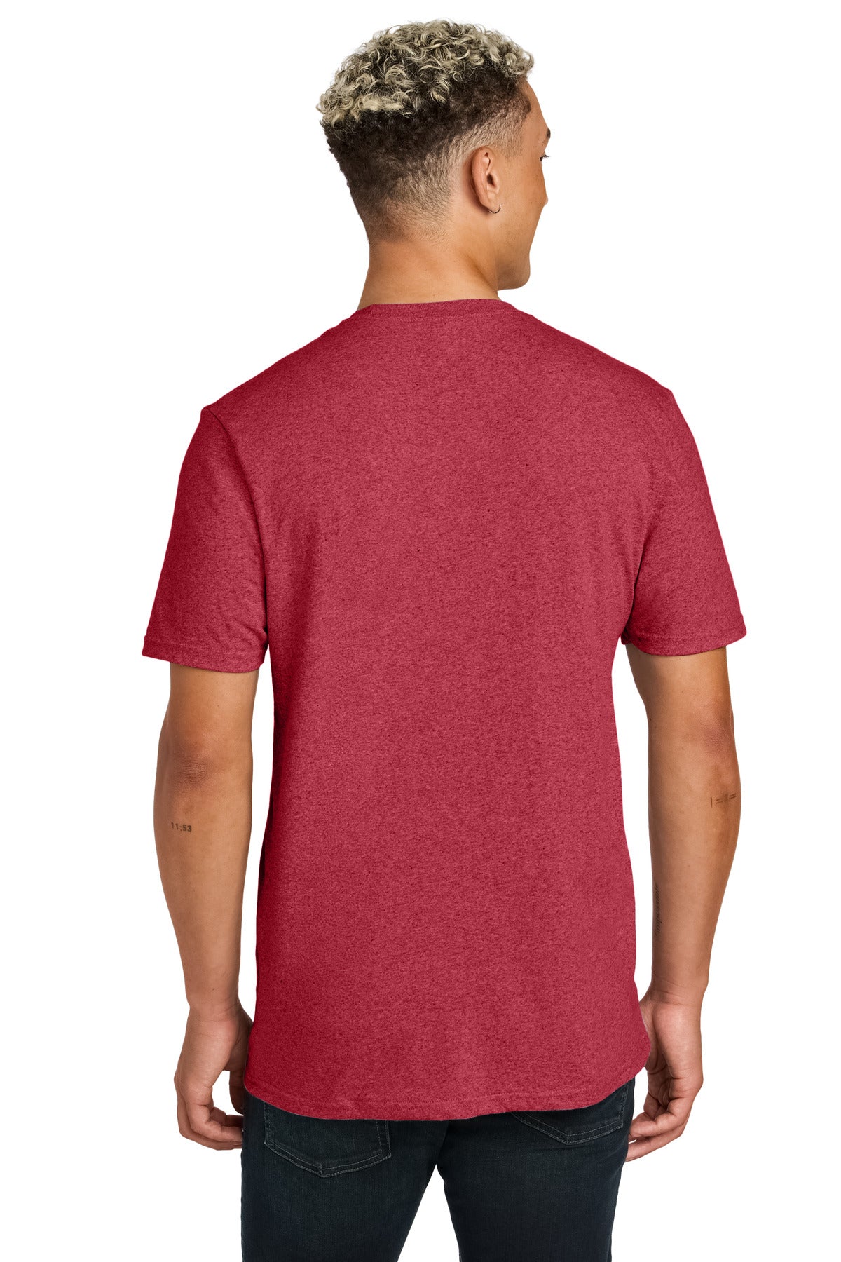 Allmade Unisex Recycled Blend Tee - Reclaimed Red Heather