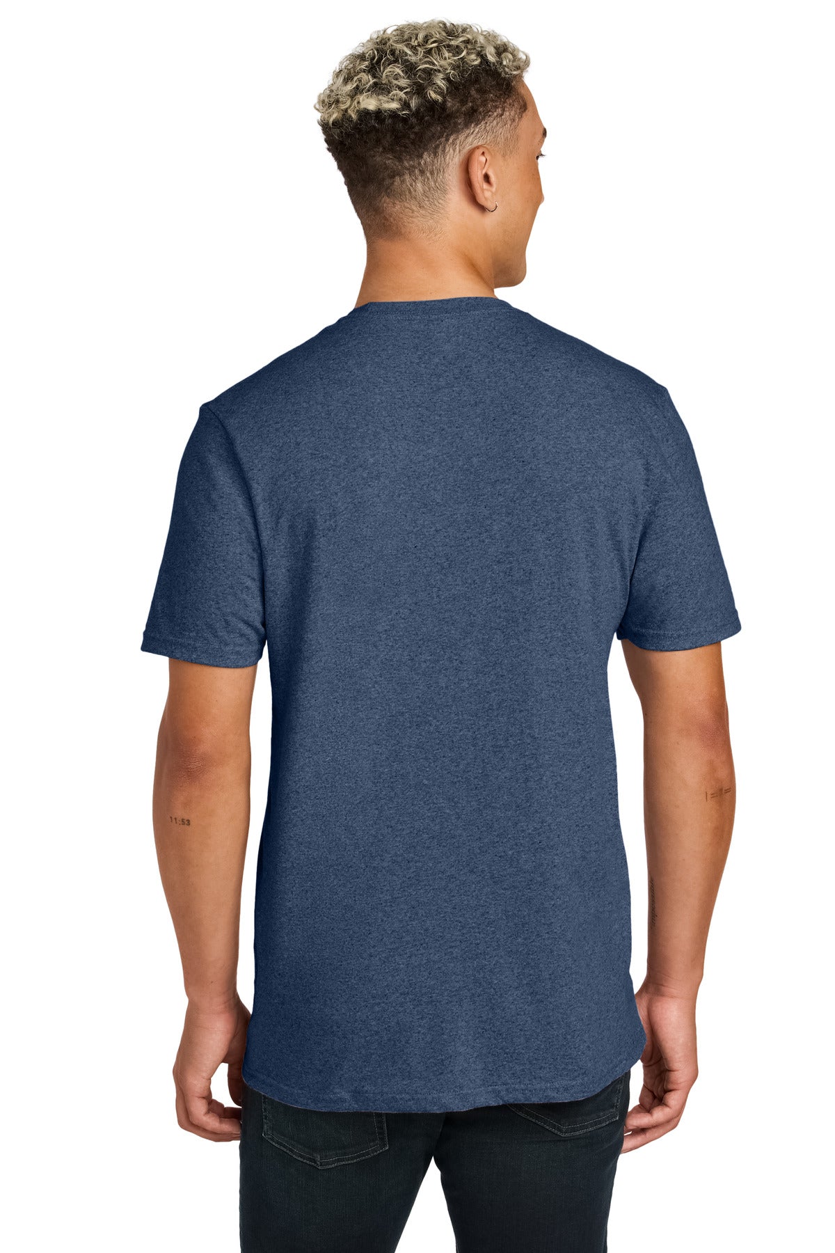 Allmade Unisex Recycled Blend Tee - Salvaged Navy Heather