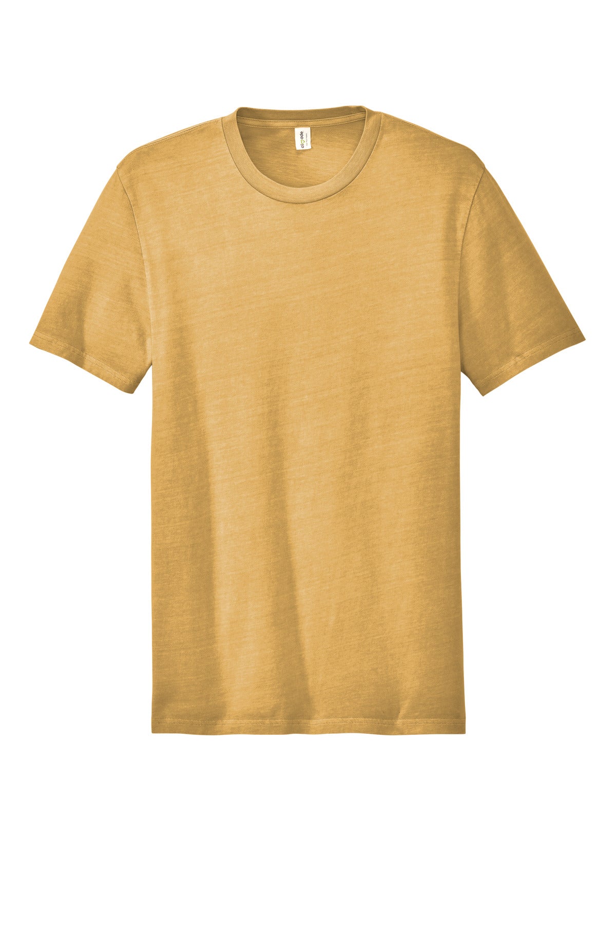 Allmade Unisex Mineral Dye Organic Cotton Tee - Golden Wheat