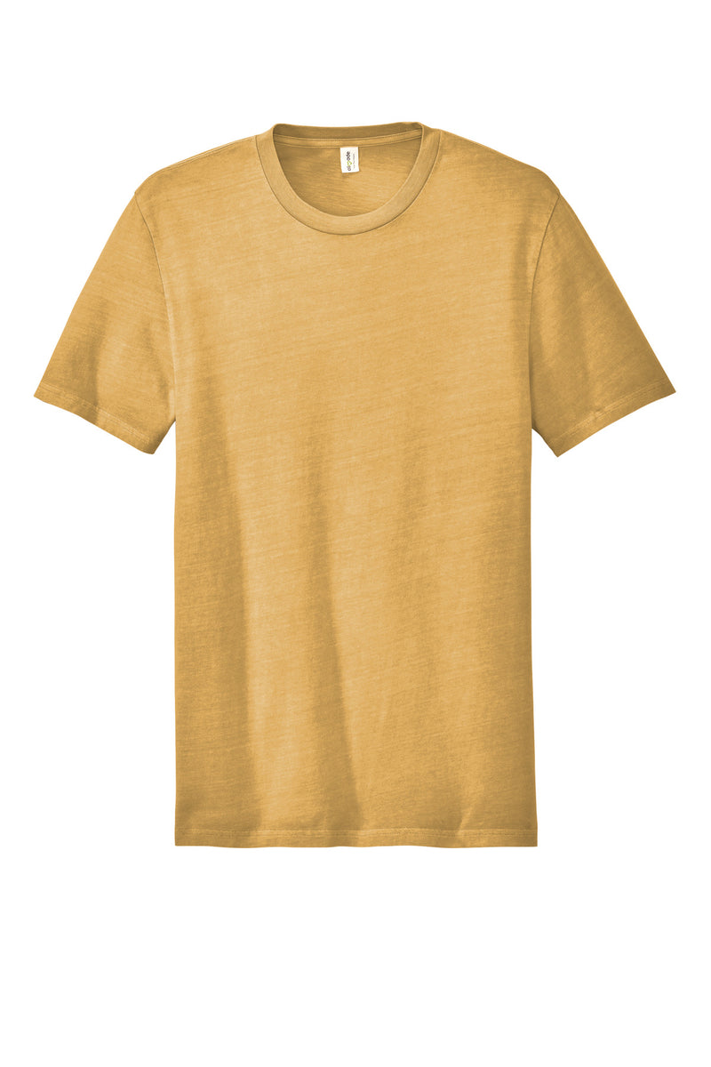 Allmade Unisex Mineral Dye Organic Cotton Tee - Golden Wheat