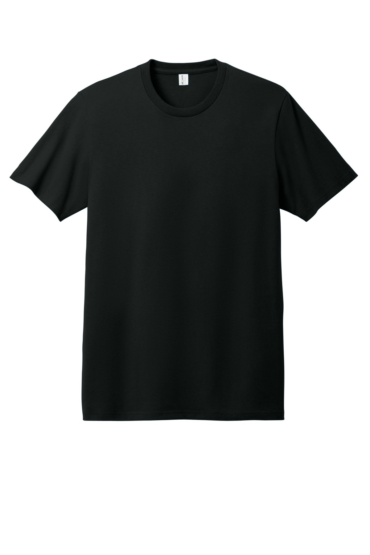 Allmade Unisex Heavyweight Recycled Cotton Tee - Deep Black