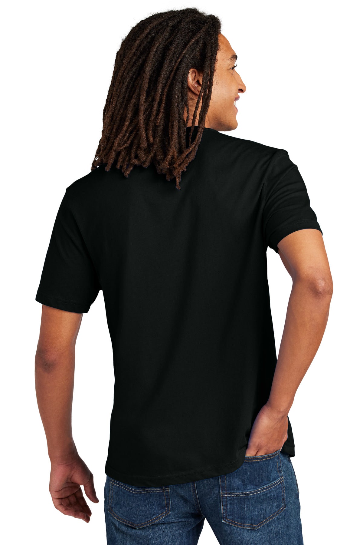 Allmade Unisex Heavyweight Recycled Cotton Tee - Deep Black