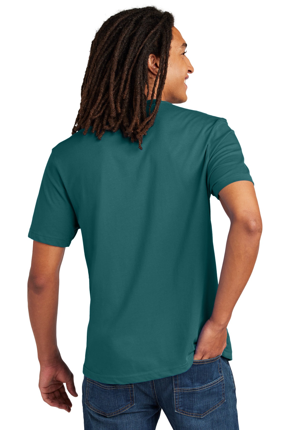 Allmade Unisex Heavyweight Recycled Cotton Tee - Oceanic Teal