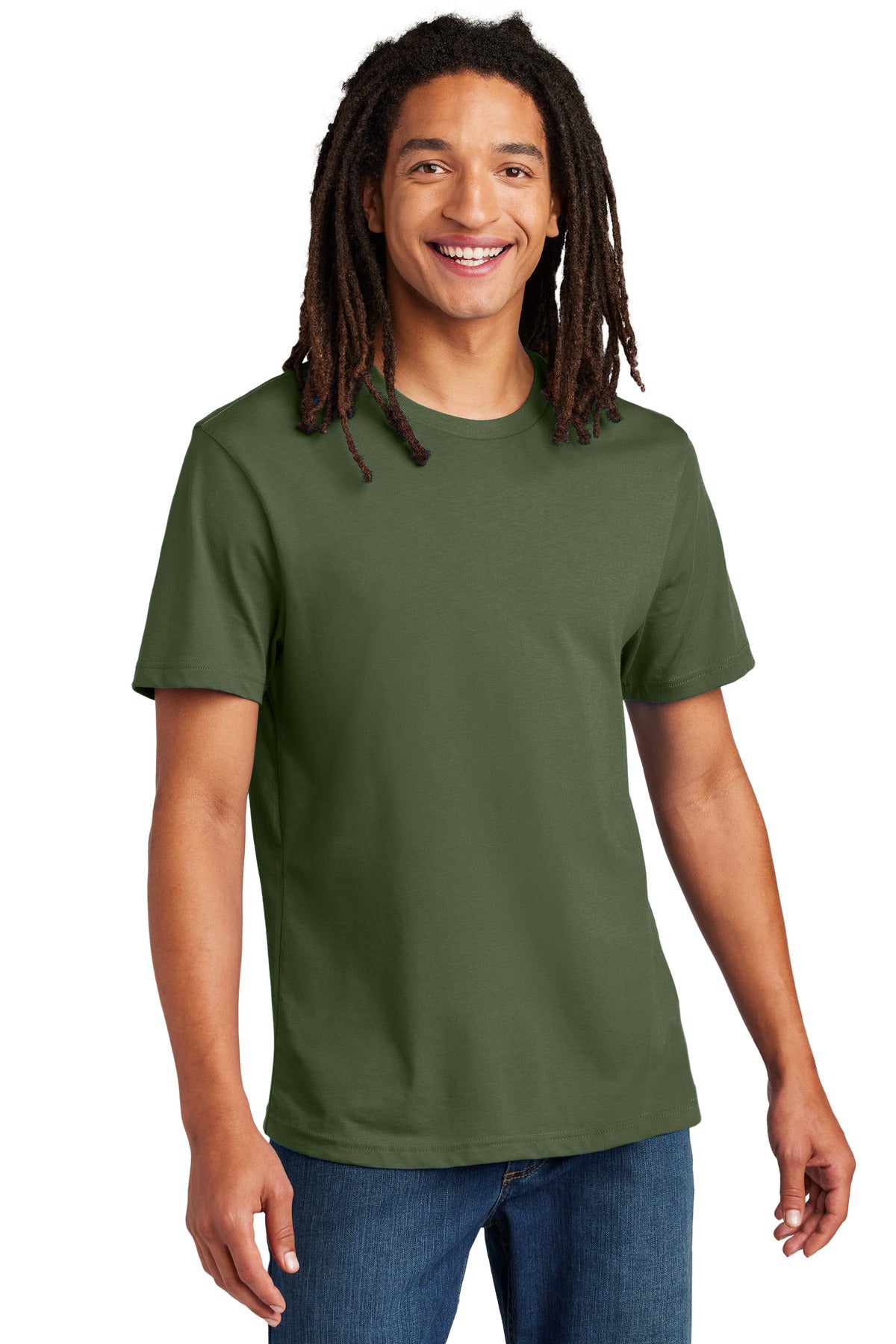 Allmade Unisex Heavyweight Recycled Cotton Tee - Olive You Green