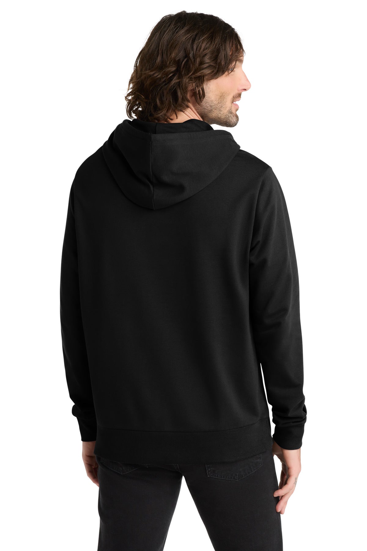 Allmade Unisex Organic French Terry Pullover Hoodie - Deep Black