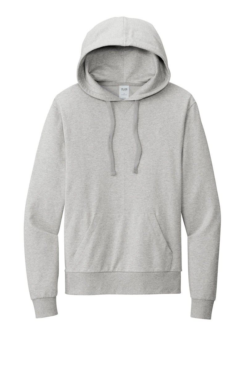 Allmade Unisex Organic French Terry Pullover Hoodie - Granite Grey Heather