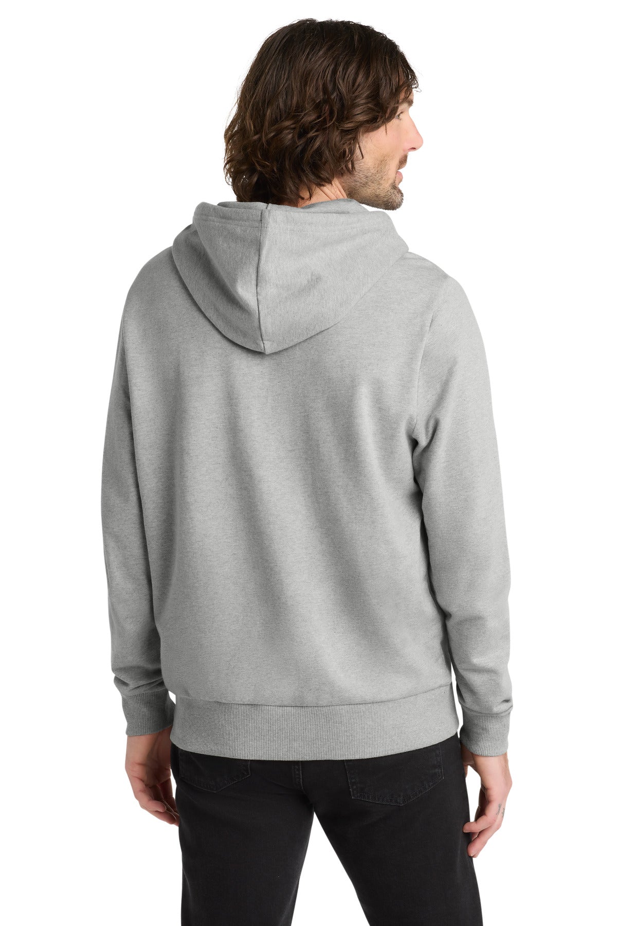 Allmade Unisex Organic French Terry Pullover Hoodie - Granite Grey Heather