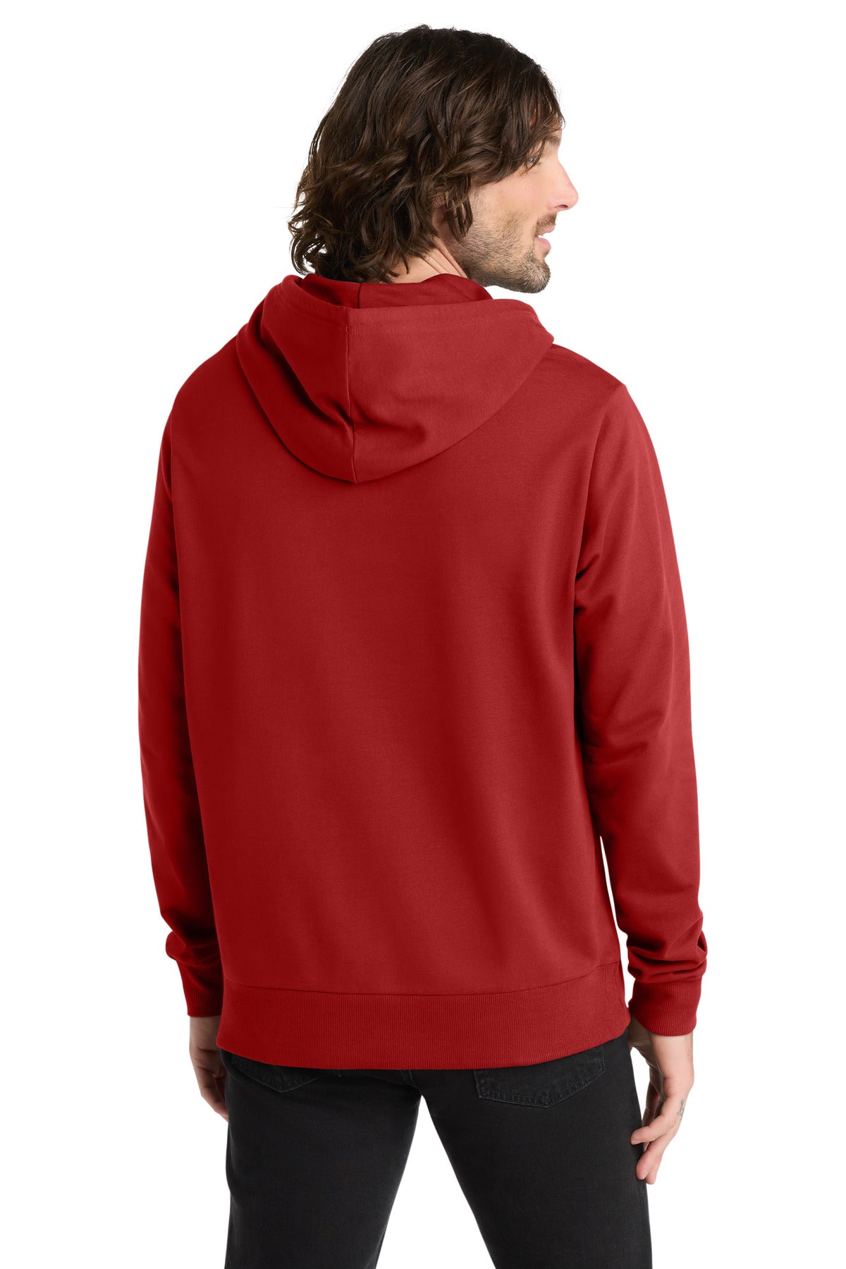 Allmade Unisex Organic French Terry Pullover Hoodie - Revolution Red