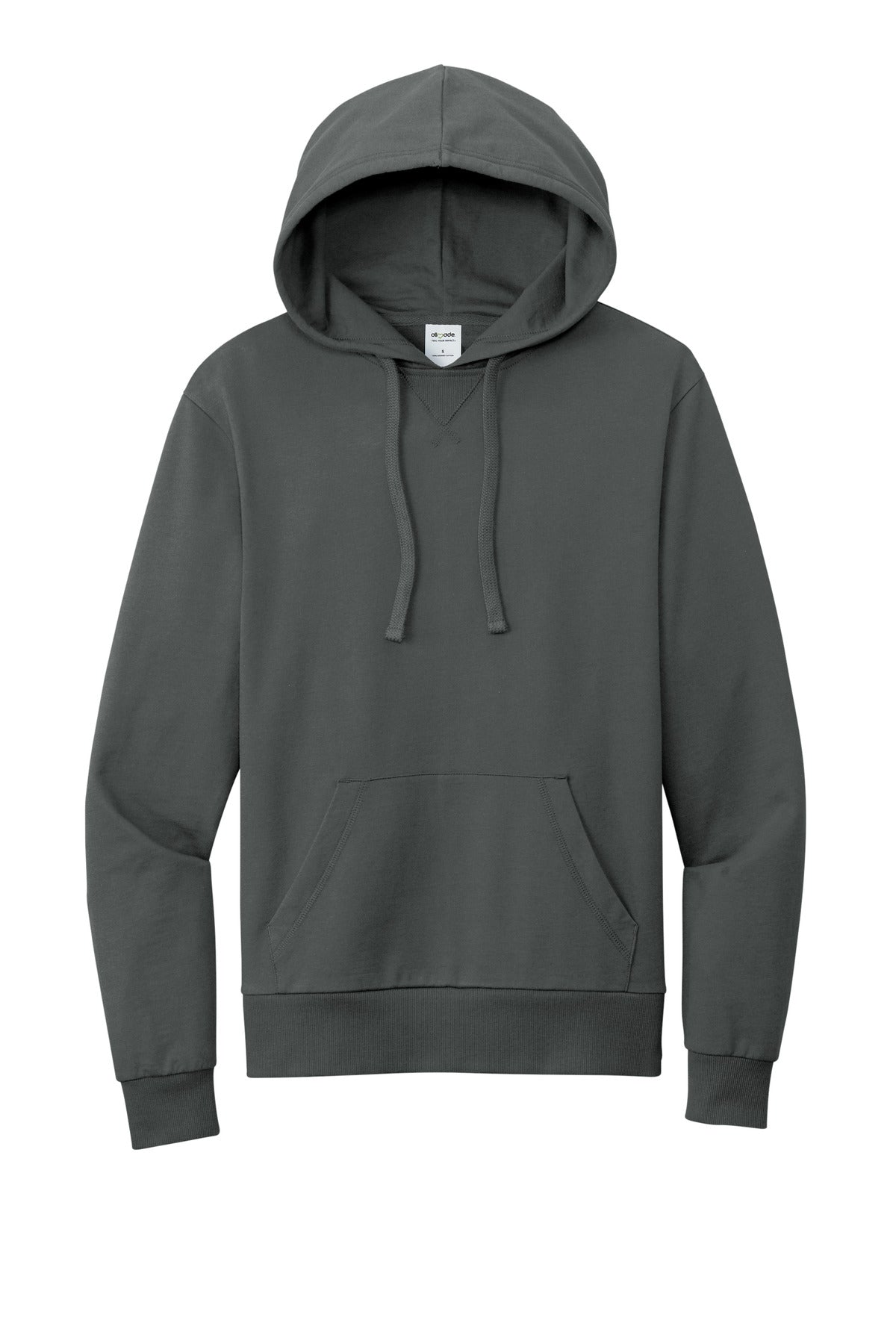 Allmade Unisex Organic French Terry Pullover Hoodie - Terrain Grey
