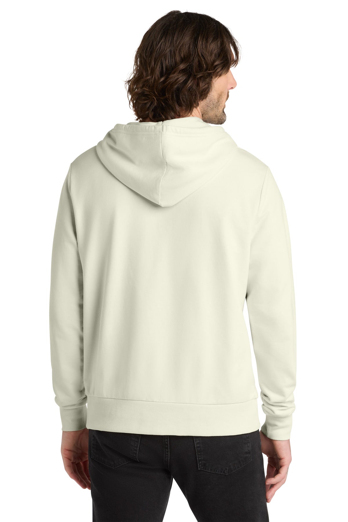 Allmade Unisex Organic French Terry Pullover Hoodie - White Sand