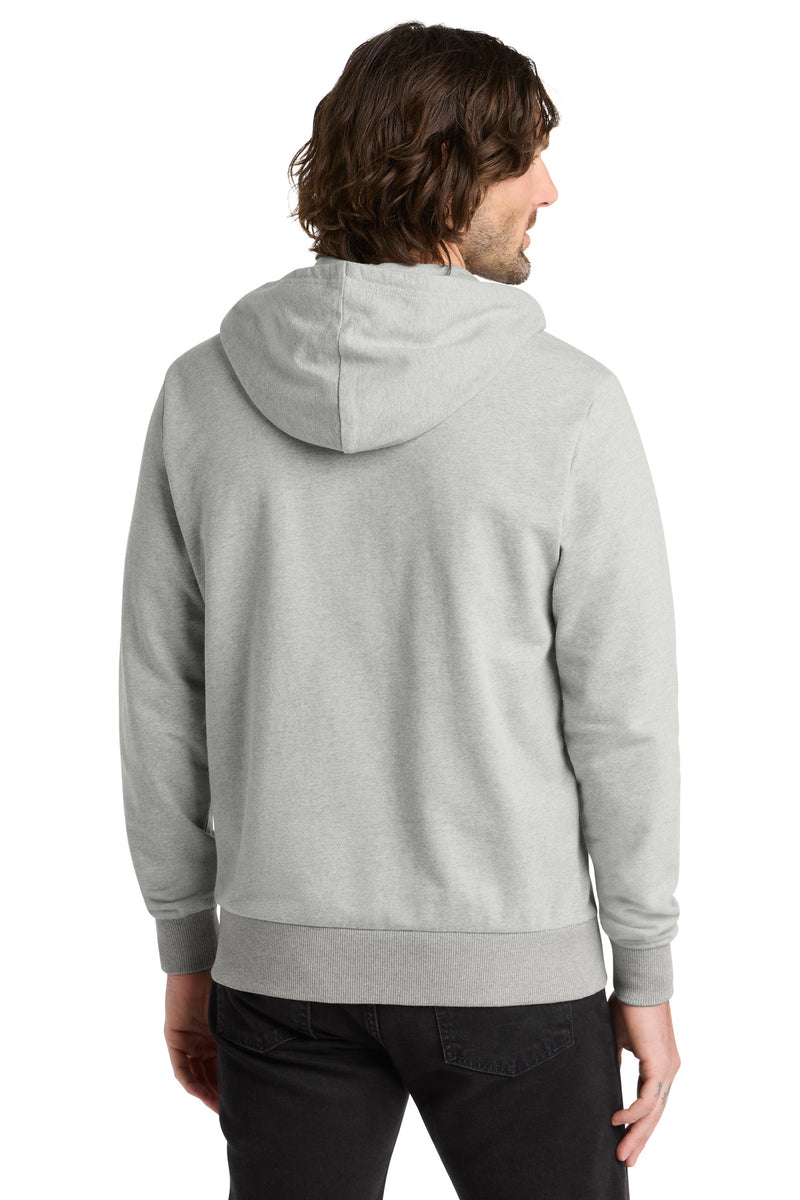 Allmade Unisex Organic French Terry Full-Zip Hoodie - Granite Grey Heather
