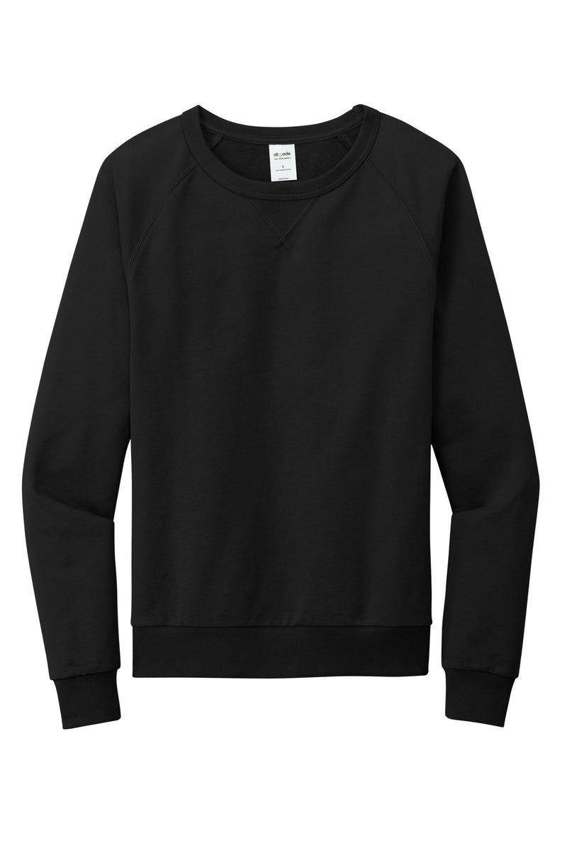 Allmade Unisex Organic French Terry Crewneck Sweatshirt - Deep Black