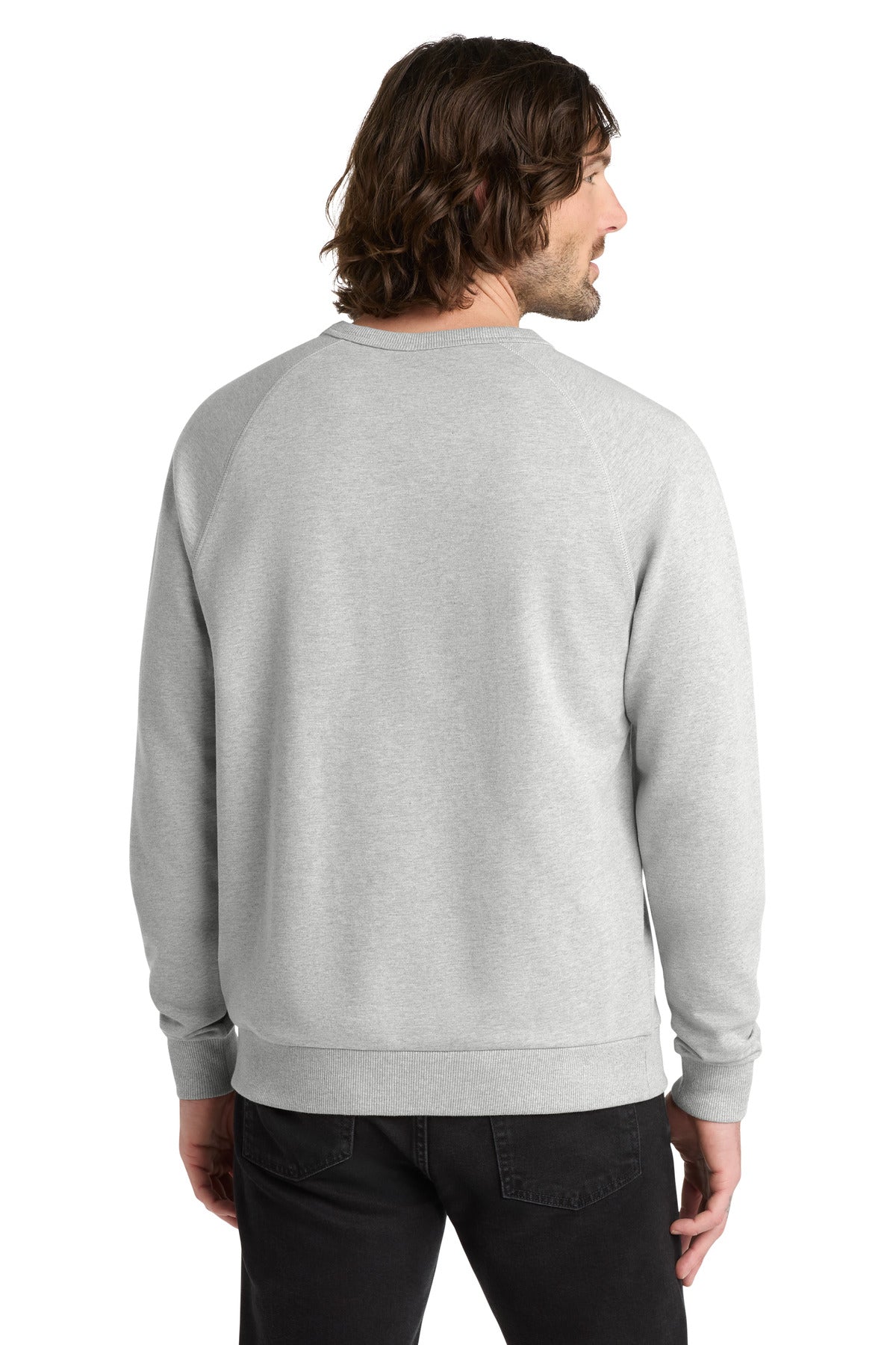 Allmade Unisex Organic French Terry Crewneck Sweatshirt - Granite Grey Heather