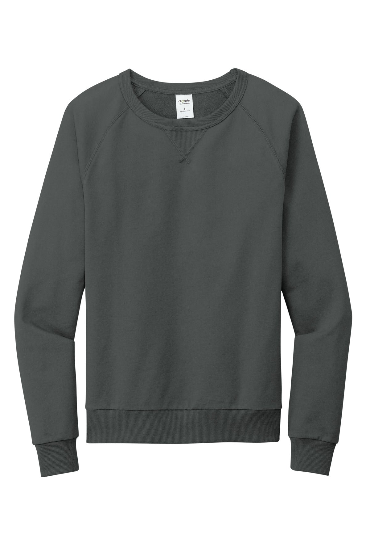 Allmade Unisex Organic French Terry Crewneck Sweatshirt - Terrain Grey