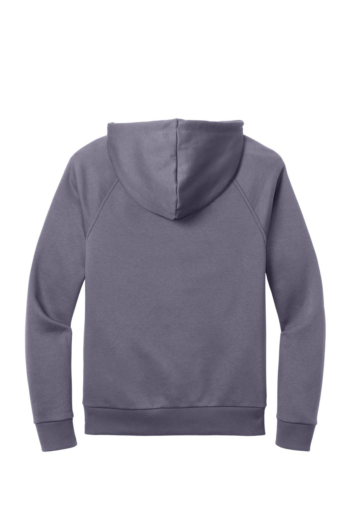 Allmade Unisex Organic CVC Fleece Pullover Hoodie - Cosmic Purple