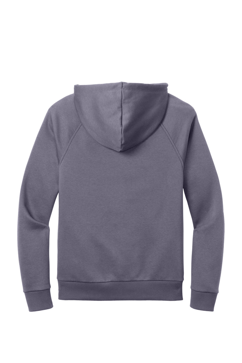 Allmade Unisex Organic CVC Fleece Pullover Hoodie - Cosmic Purple