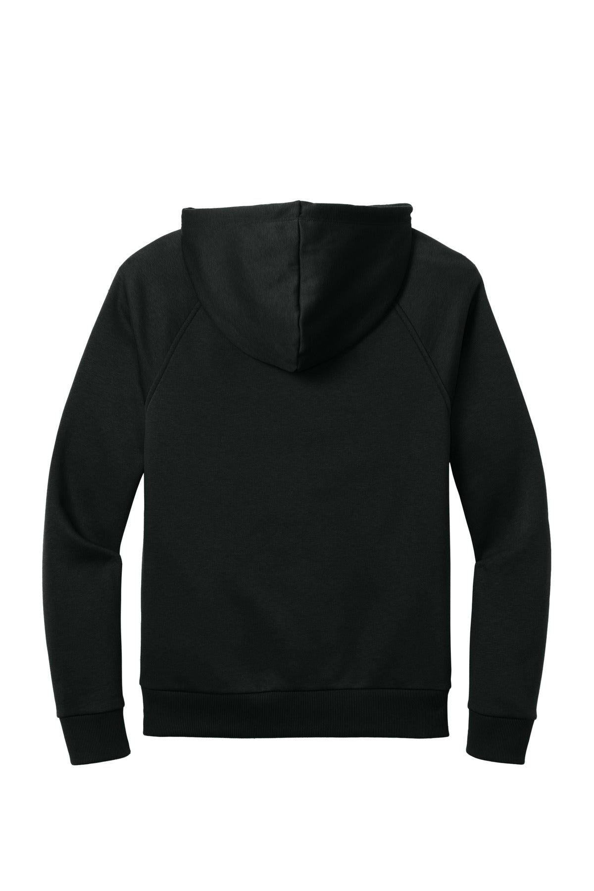 Allmade Unisex Organic CVC Fleece Pullover Hoodie - Deep Black