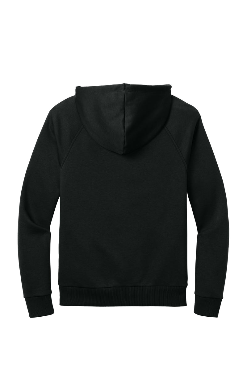 Allmade Unisex Organic CVC Fleece Pullover Hoodie - Deep Black