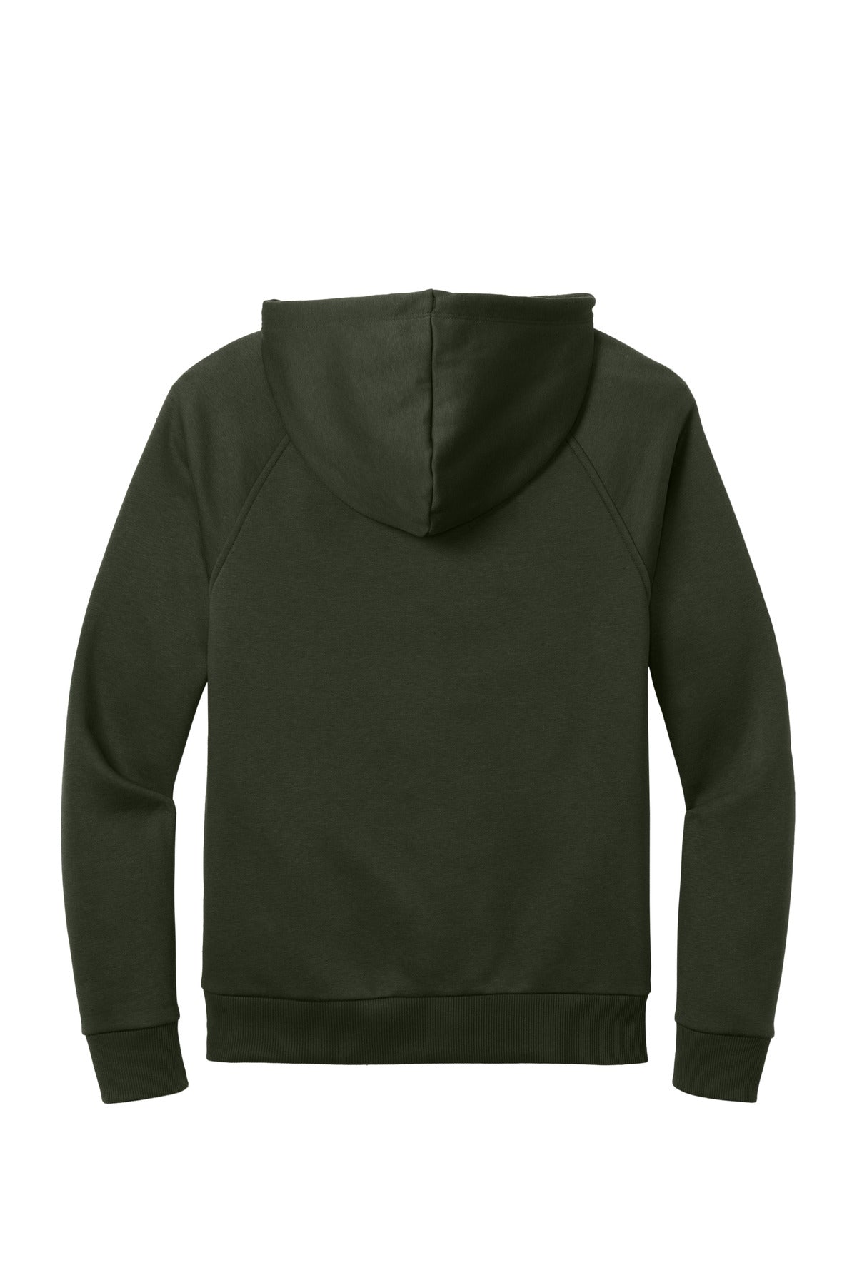 Allmade Unisex Organic CVC Fleece Pullover Hoodie - Herb Green