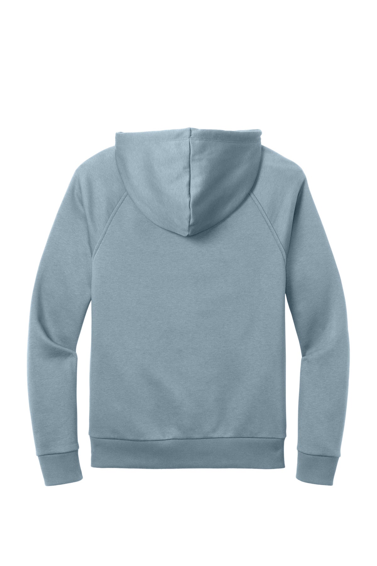 Allmade Unisex Organic CVC Fleece Pullover Hoodie - I Like You Blue