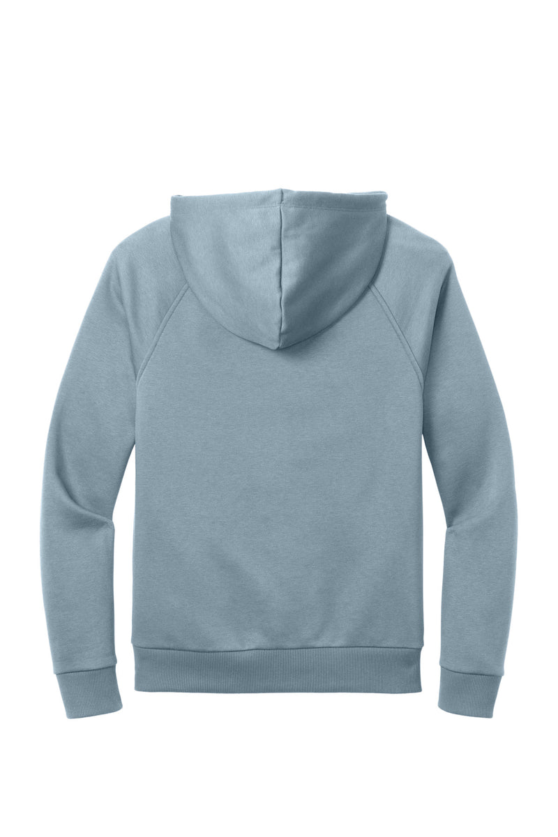 Allmade Unisex Organic CVC Fleece Pullover Hoodie - I Like You Blue