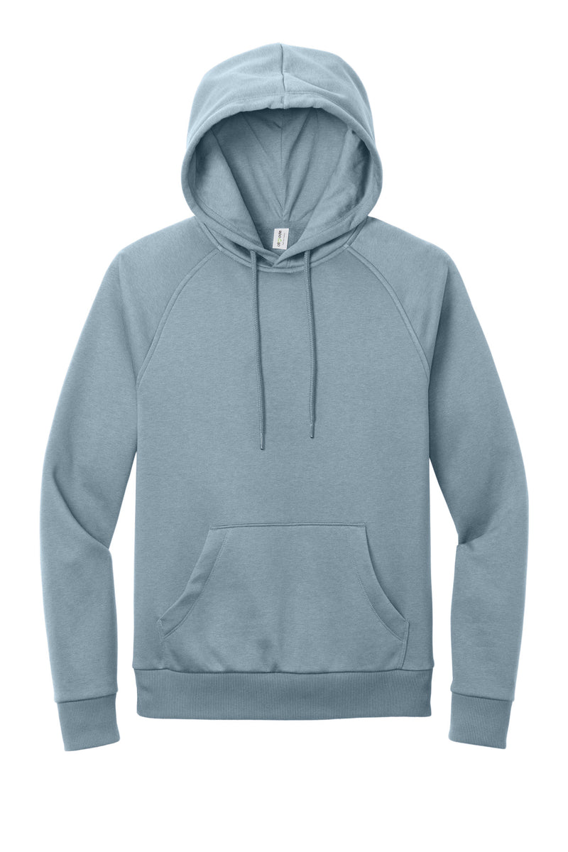 Allmade Unisex Organic CVC Fleece Pullover Hoodie - I Like You Blue