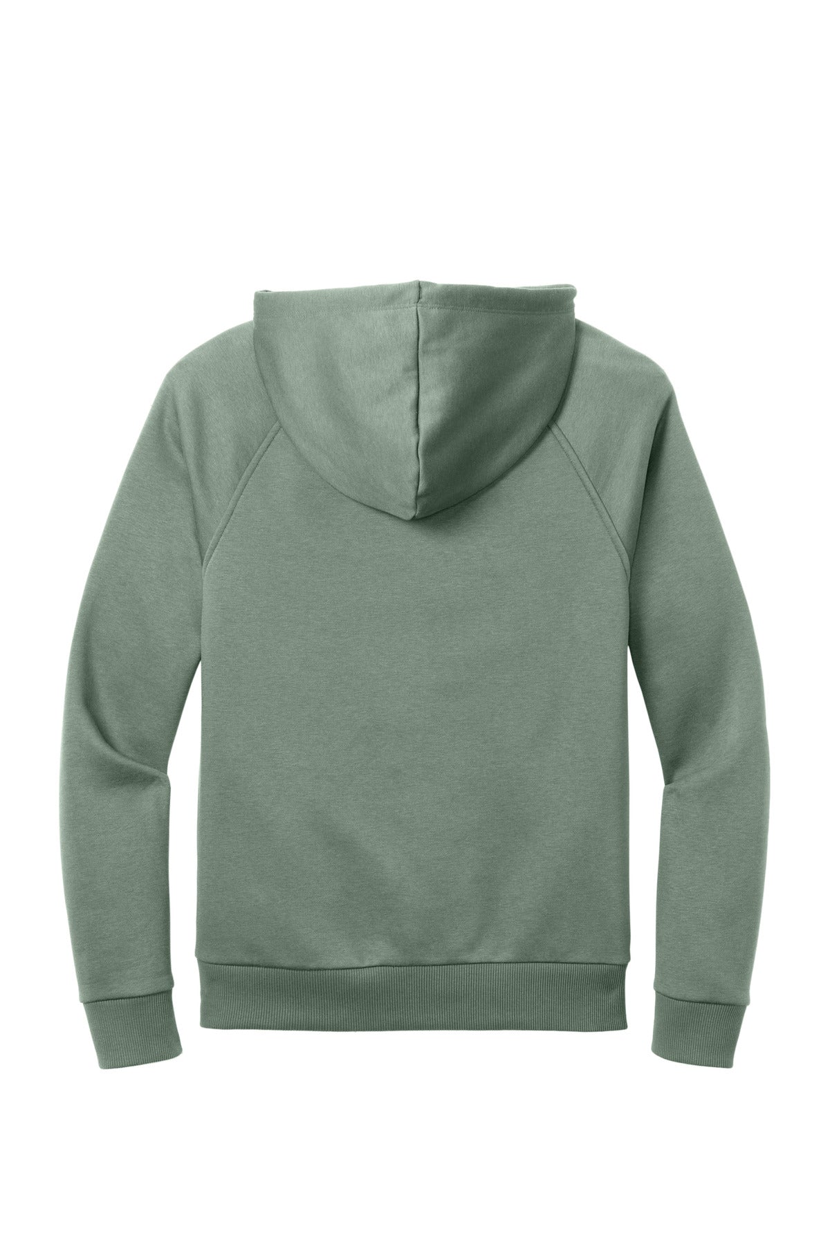 Allmade Unisex Organic CVC Fleece Pullover Hoodie - Matcha Green