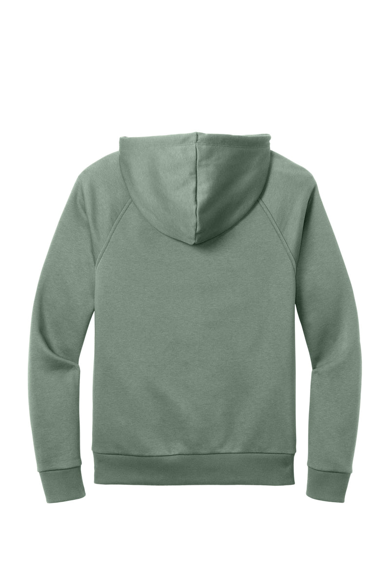 Allmade Unisex Organic CVC Fleece Pullover Hoodie - Matcha Green
