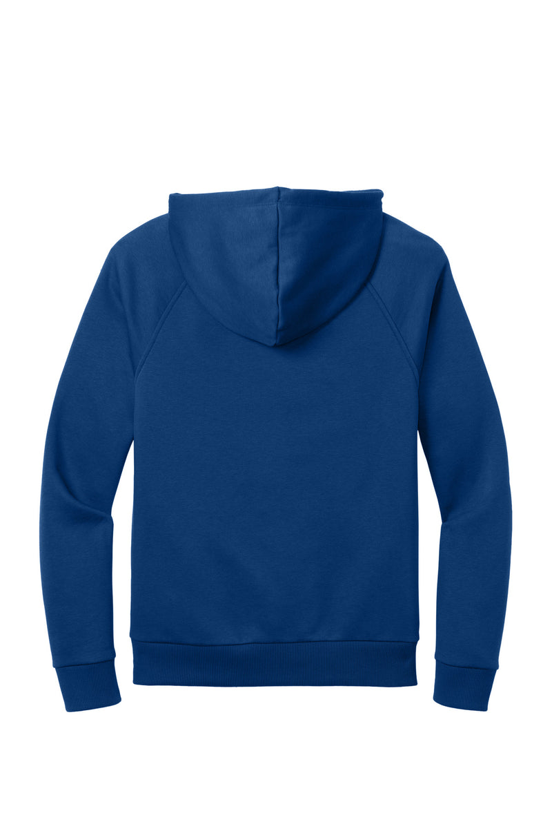 Allmade Unisex Organic CVC Fleece Pullover Hoodie - Open Water Blue