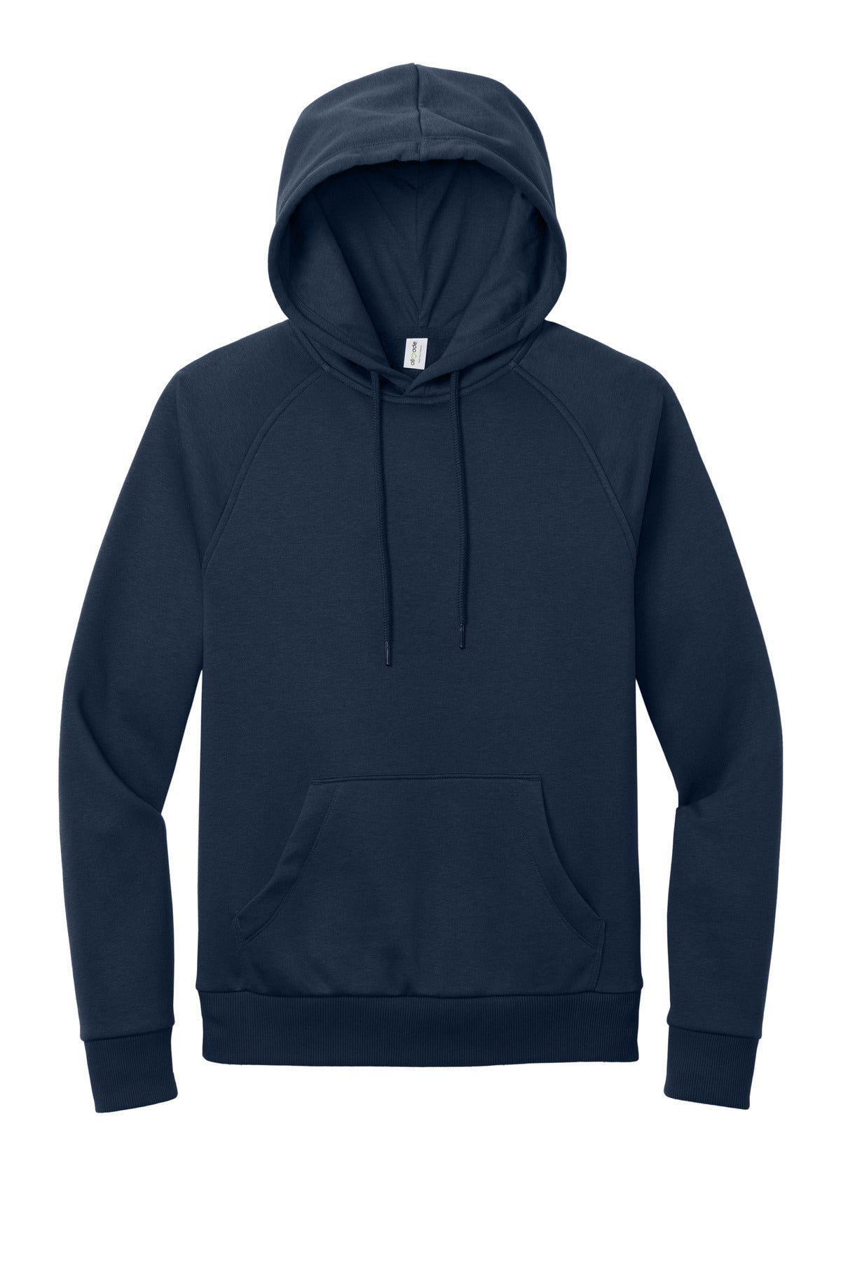 Allmade Unisex Organic CVC Fleece Pullover Hoodie - Rebel Blue