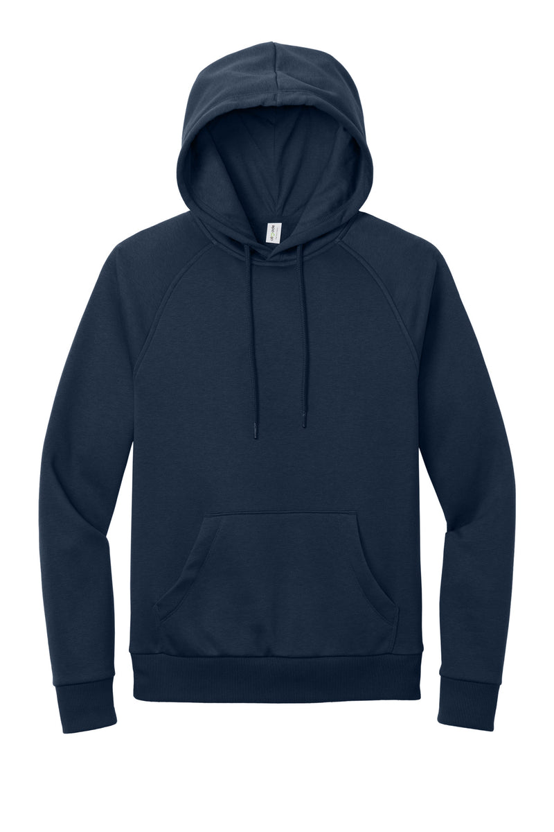 Allmade Unisex Organic CVC Fleece Pullover Hoodie - Rebel Blue
