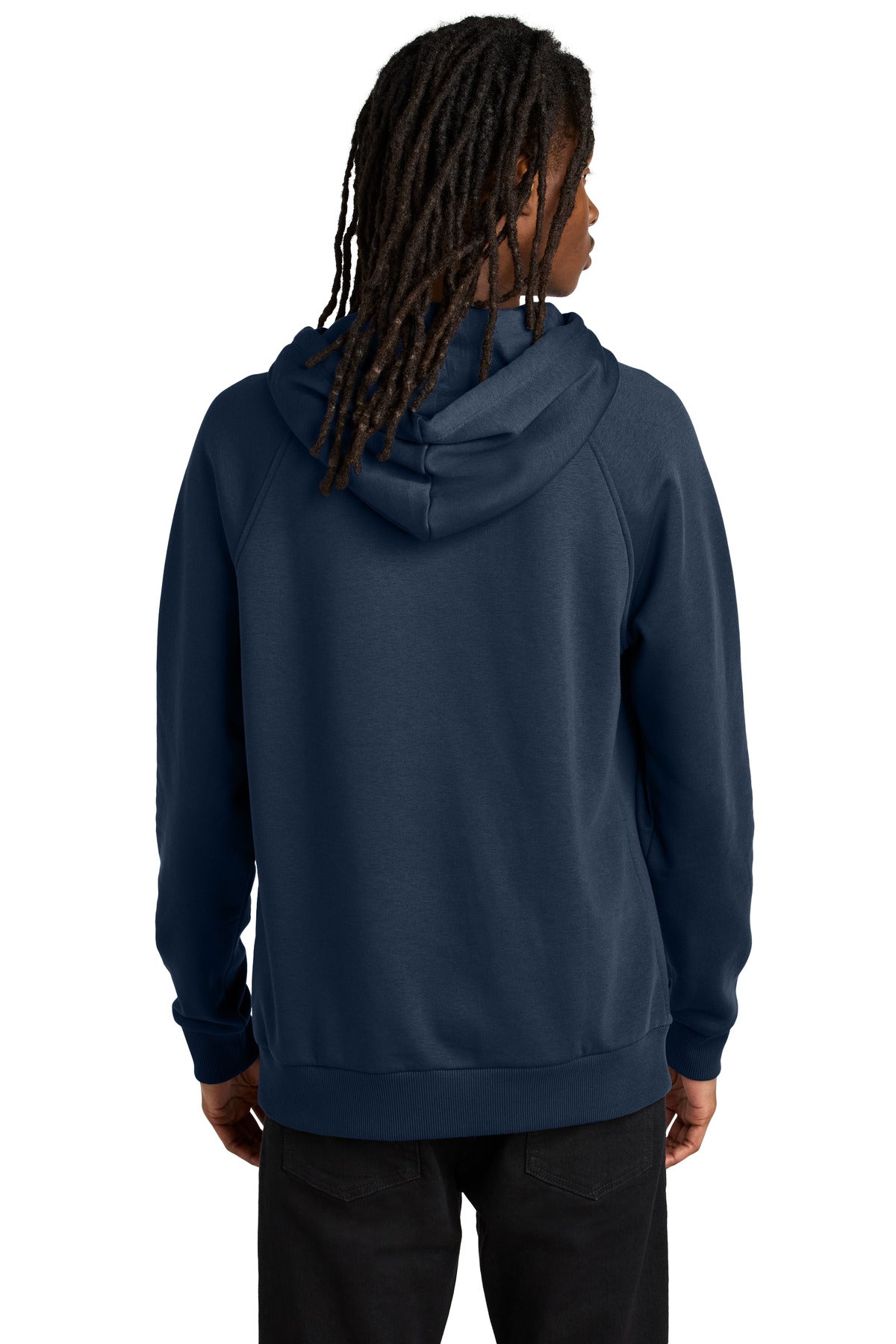 Allmade Unisex Organic CVC Fleece Pullover Hoodie - Rebel Blue