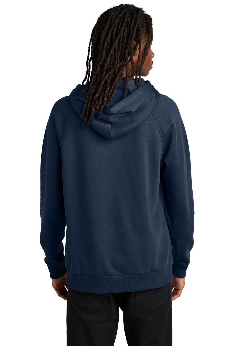Allmade Unisex Organic CVC Fleece Pullover Hoodie - Rebel Blue