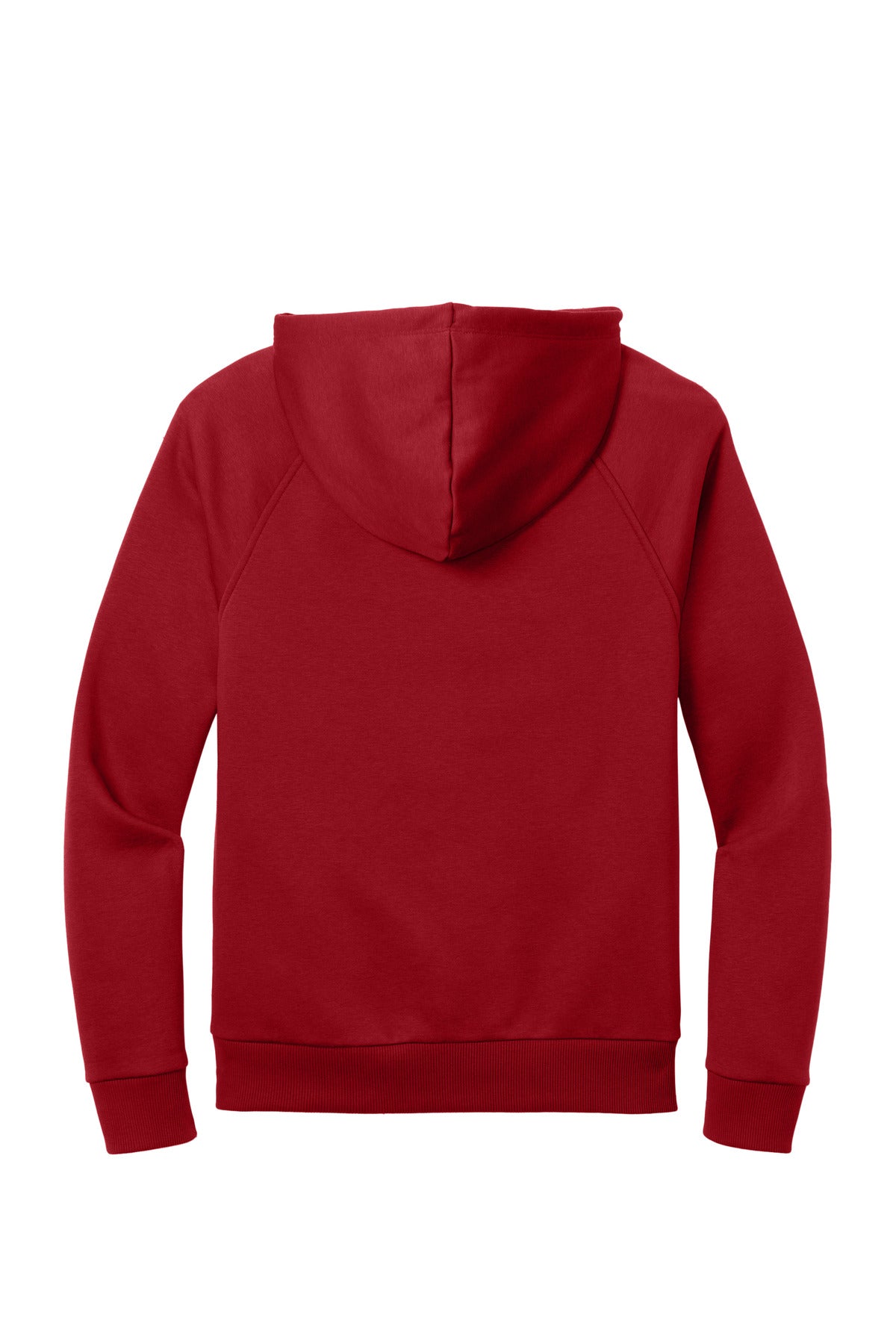 Allmade Unisex Organic CVC Fleece Pullover Hoodie - Revolution Red
