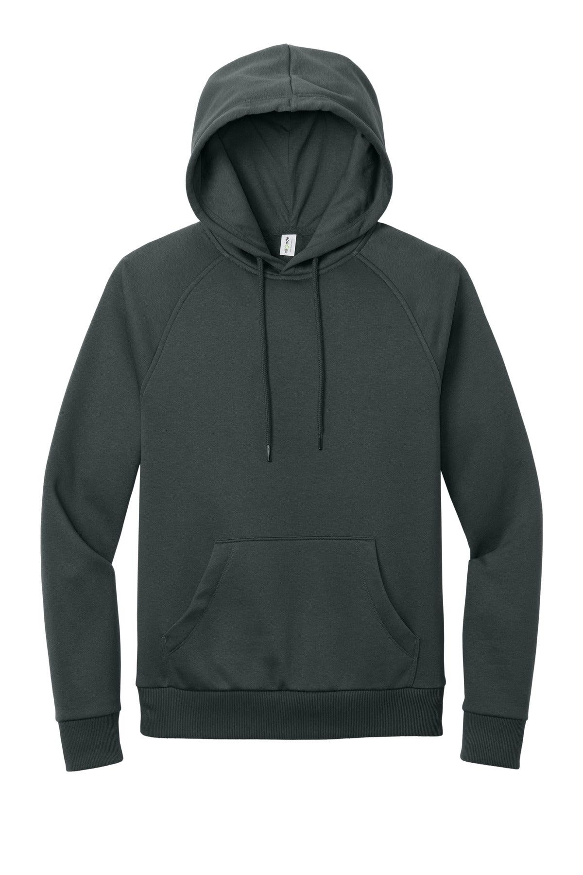 Allmade Unisex Organic CVC Fleece Pullover Hoodie - Terrain Grey