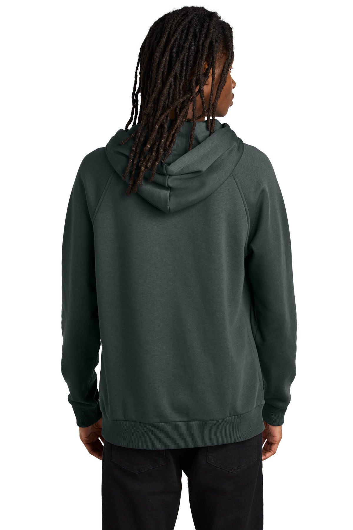 Allmade Unisex Organic CVC Fleece Pullover Hoodie - Terrain Grey
