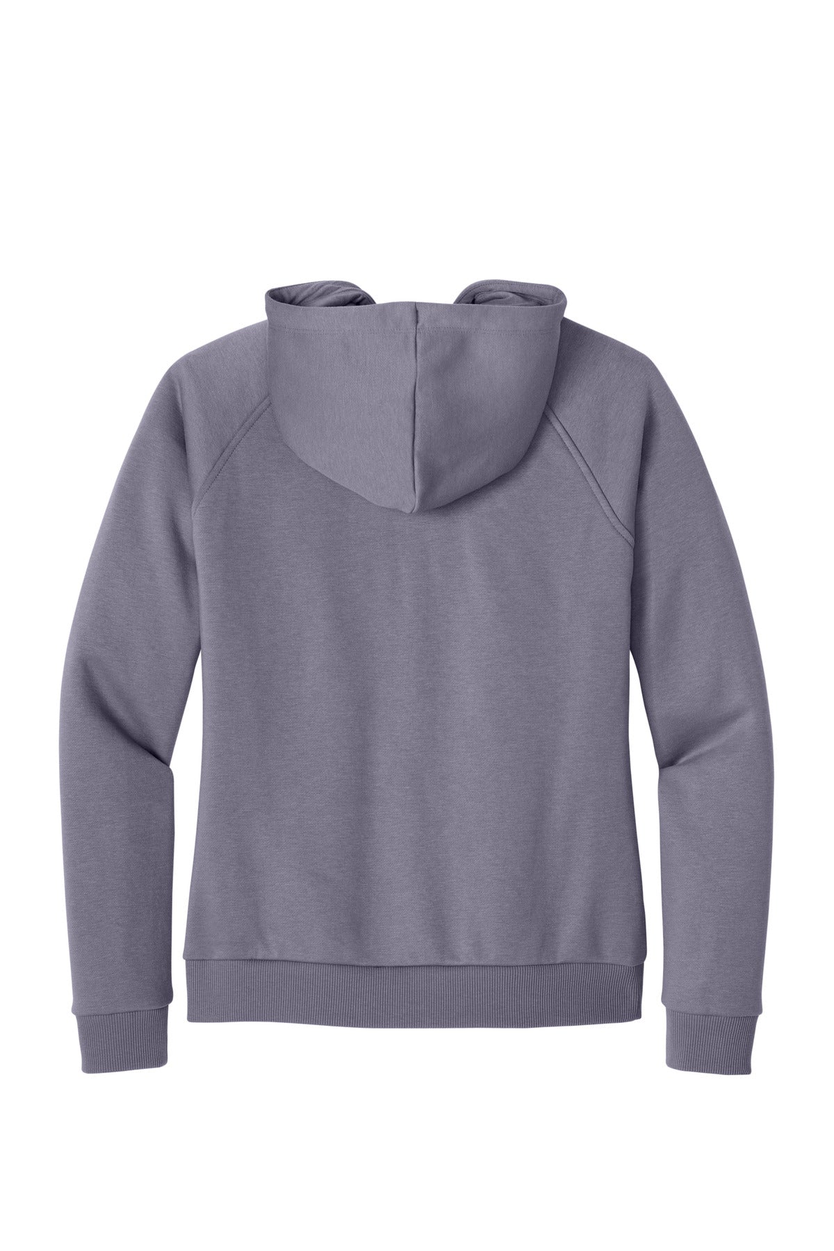 Allmade Women's Organic CVC Fleece Full-Zip Hoodie - Cosmic Purple