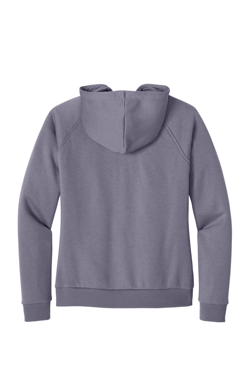 Allmade Women's Organic CVC Fleece Full-Zip Hoodie - Cosmic Purple