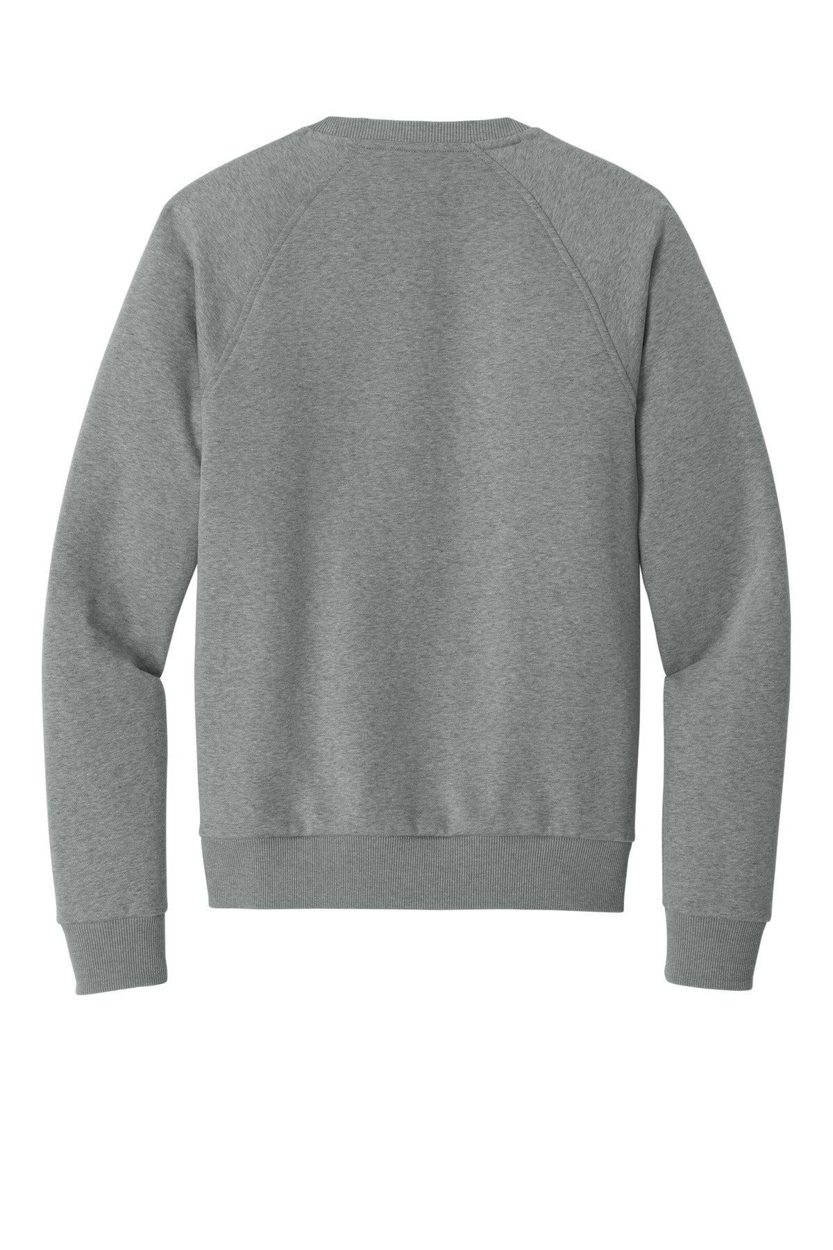 Allmade Unisex Organic CVC Fleece Crewneck Sweatshirt - Aluminum Grey Heather