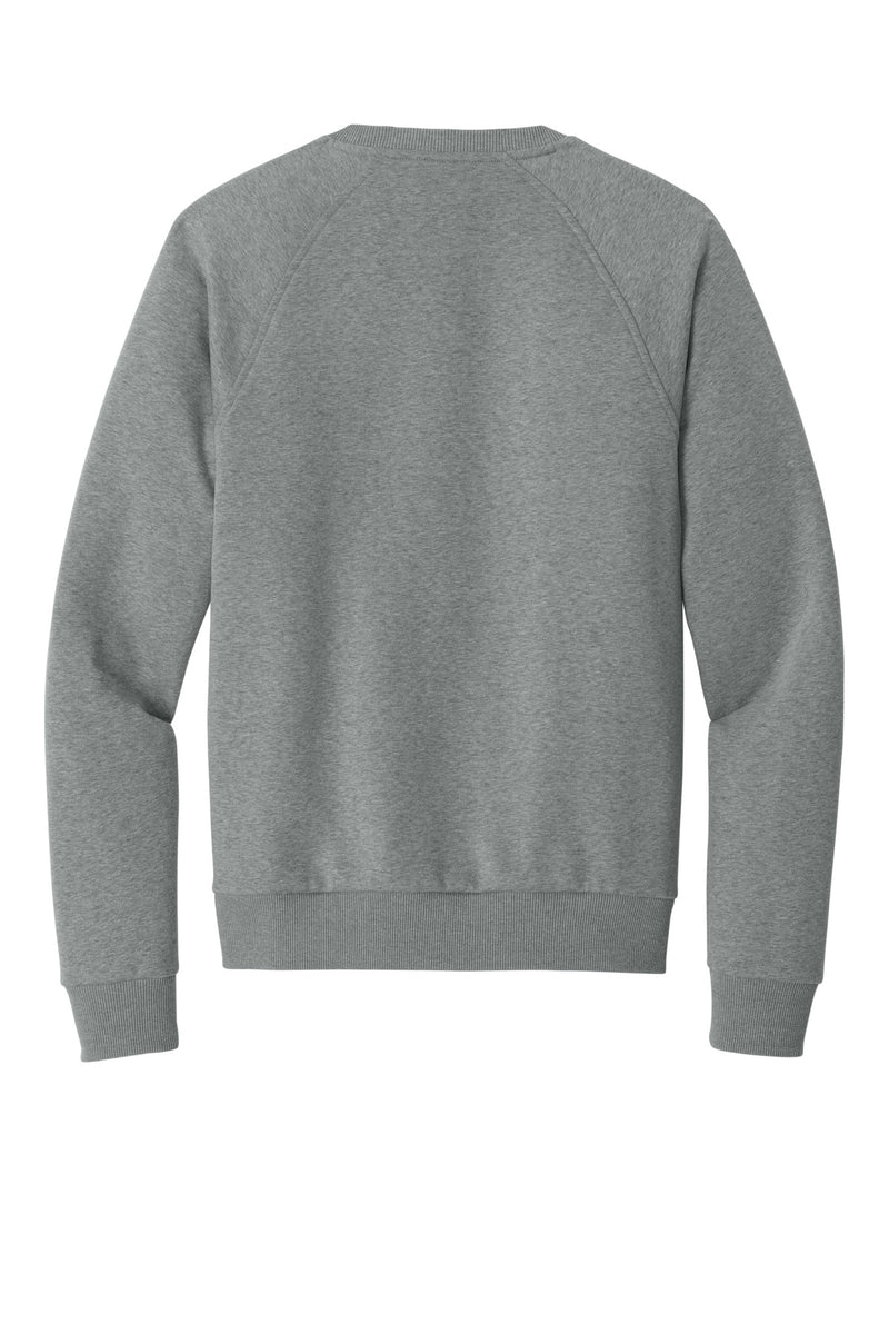 Allmade Unisex Organic CVC Fleece Crewneck Sweatshirt - Aluminum Grey Heather