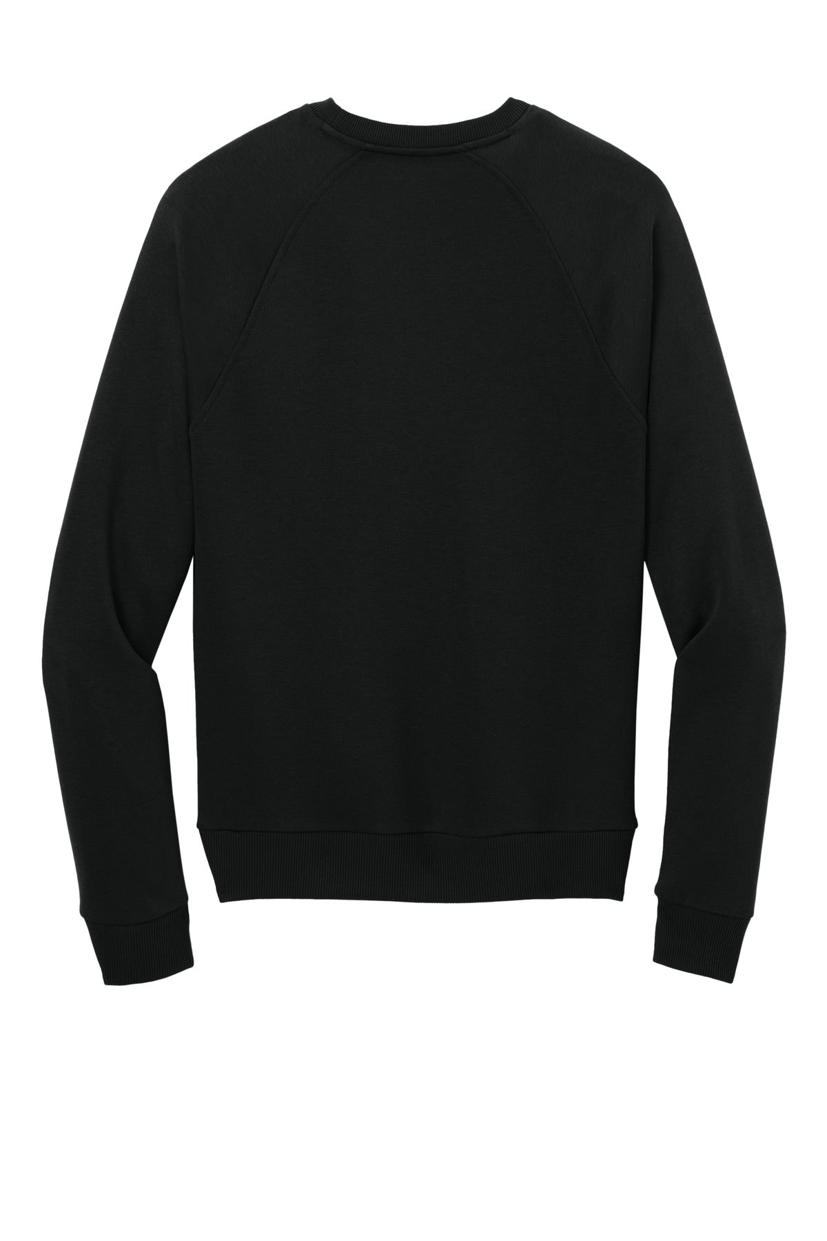 Allmade Unisex Organic CVC Fleece Crewneck Sweatshirt - Deep Black